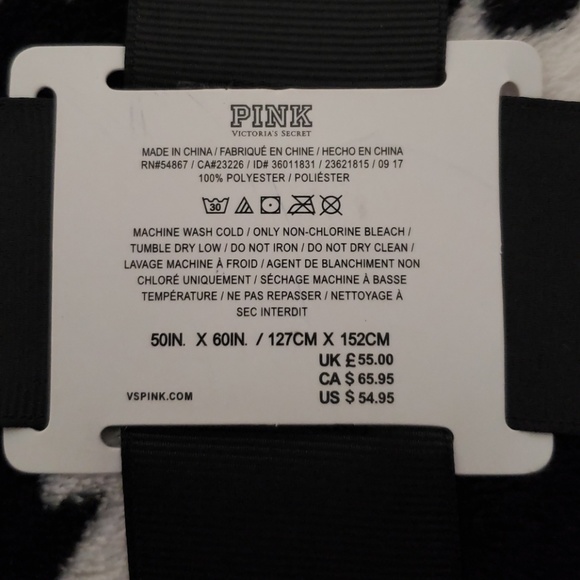 VS PINK cozy blanket - Picture 4 of 4